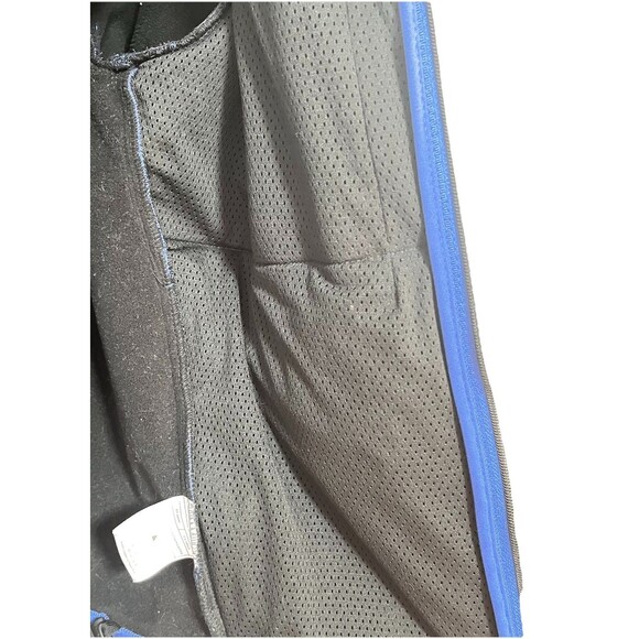 NWT Antigua Traverse Mens S Softshell Jacket Blue Full Zip Water Resistant Logo - Picture 13 of 16